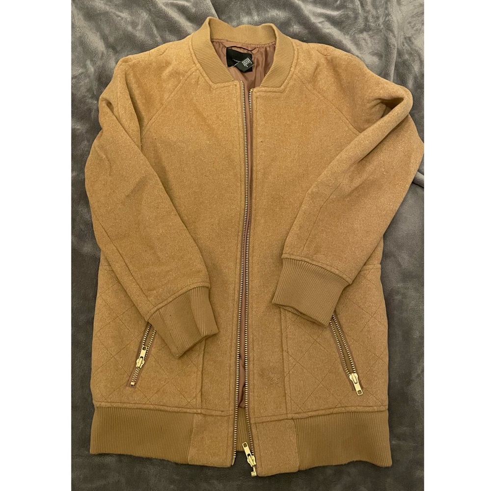 2 for $50 🔥 FOREVER 21 Long Bomber Style Jacket 🧥